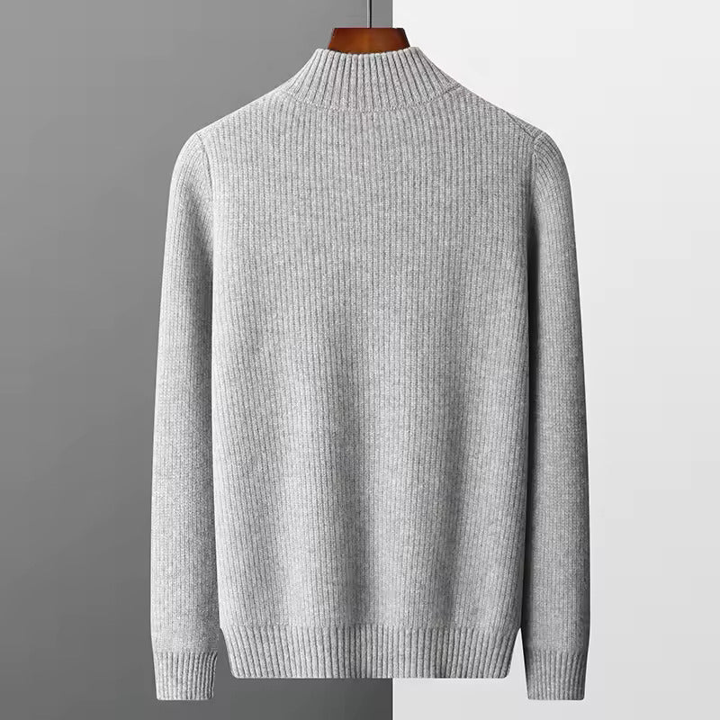 100% CASHMERE RIBBED VEST - LORMIER - 