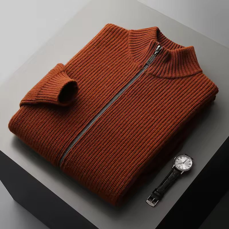 100% CASHMERE RIBBED VEST - LORMIER - 