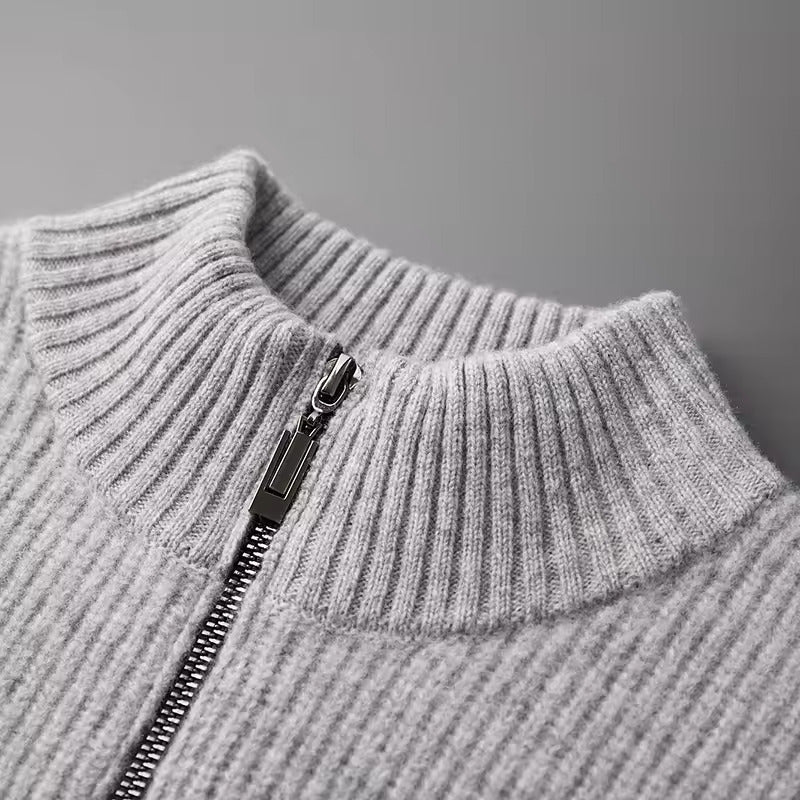 100% CASHMERE RIBBED VEST - LORMIER - 