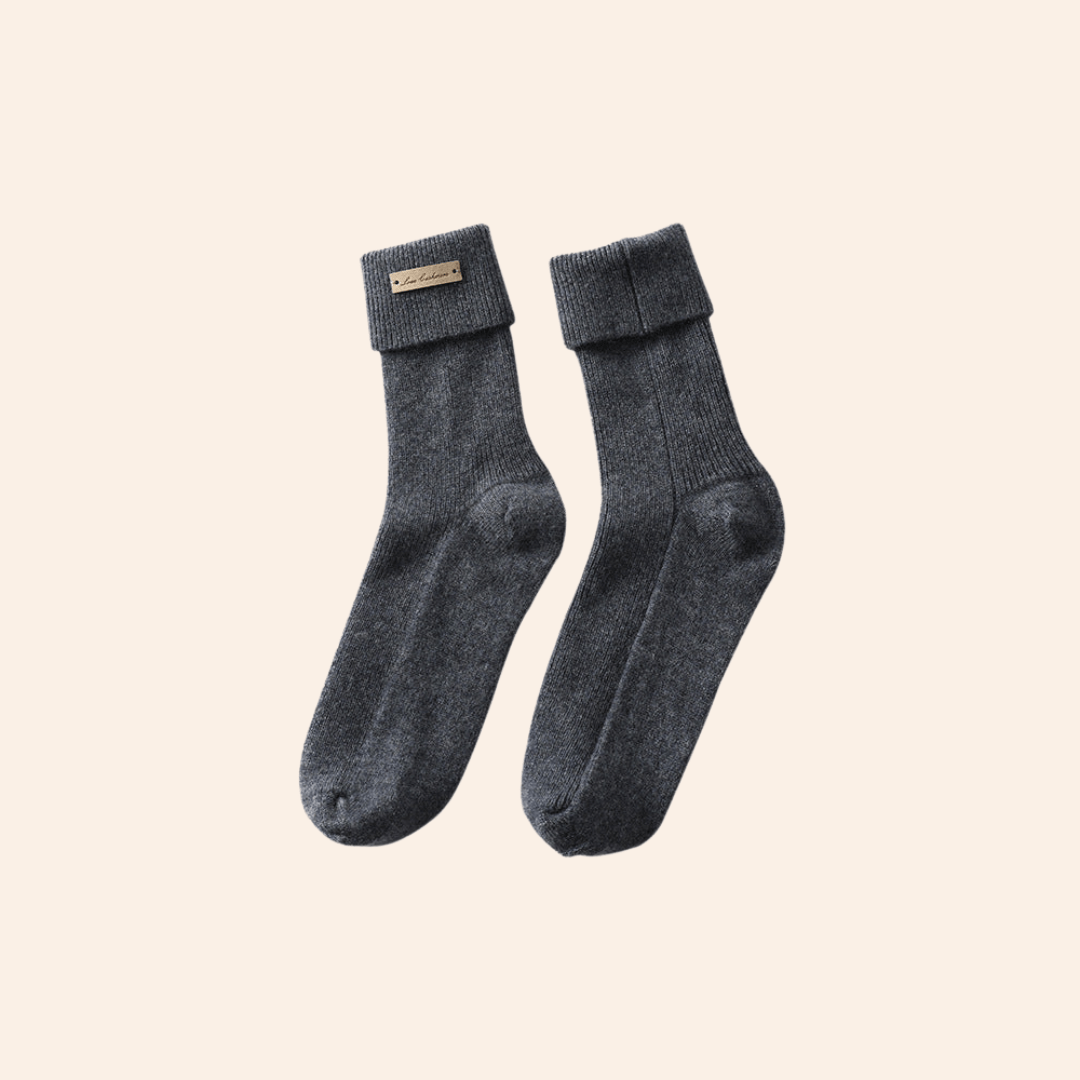 100% CASHMERE SOCKS - LORMIER - 