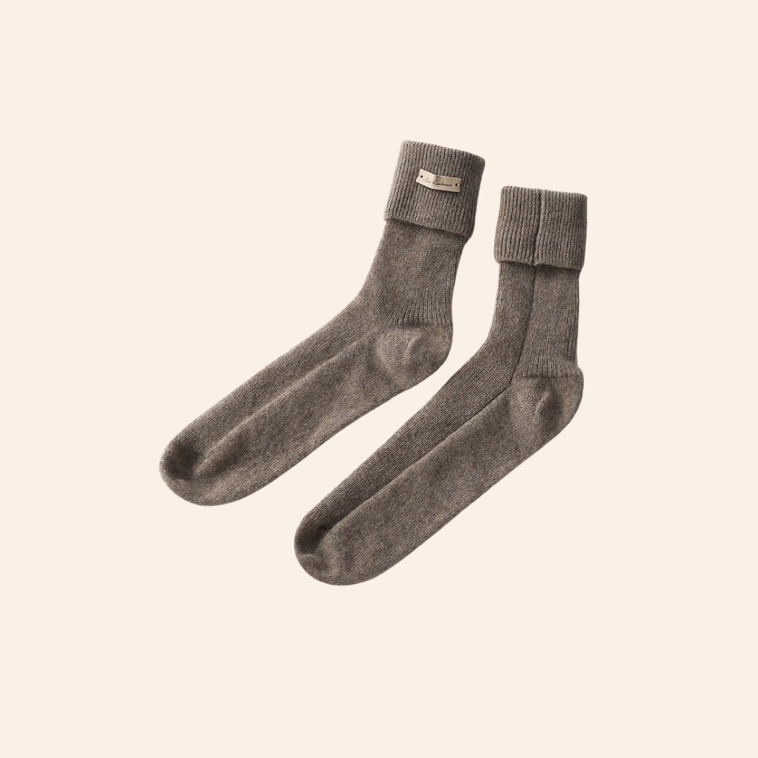100% CASHMERE SOCKS - LORMIER - 