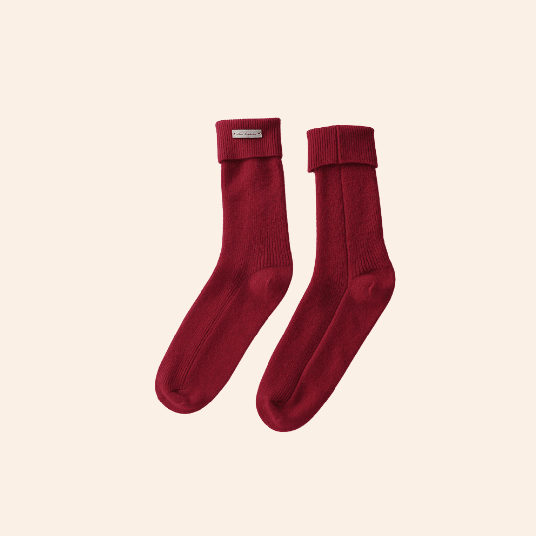 100% CASHMERE SOCKS - LORMIER - 