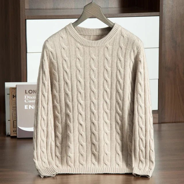 100% CASHMERE SWEATER - LORMIER - 