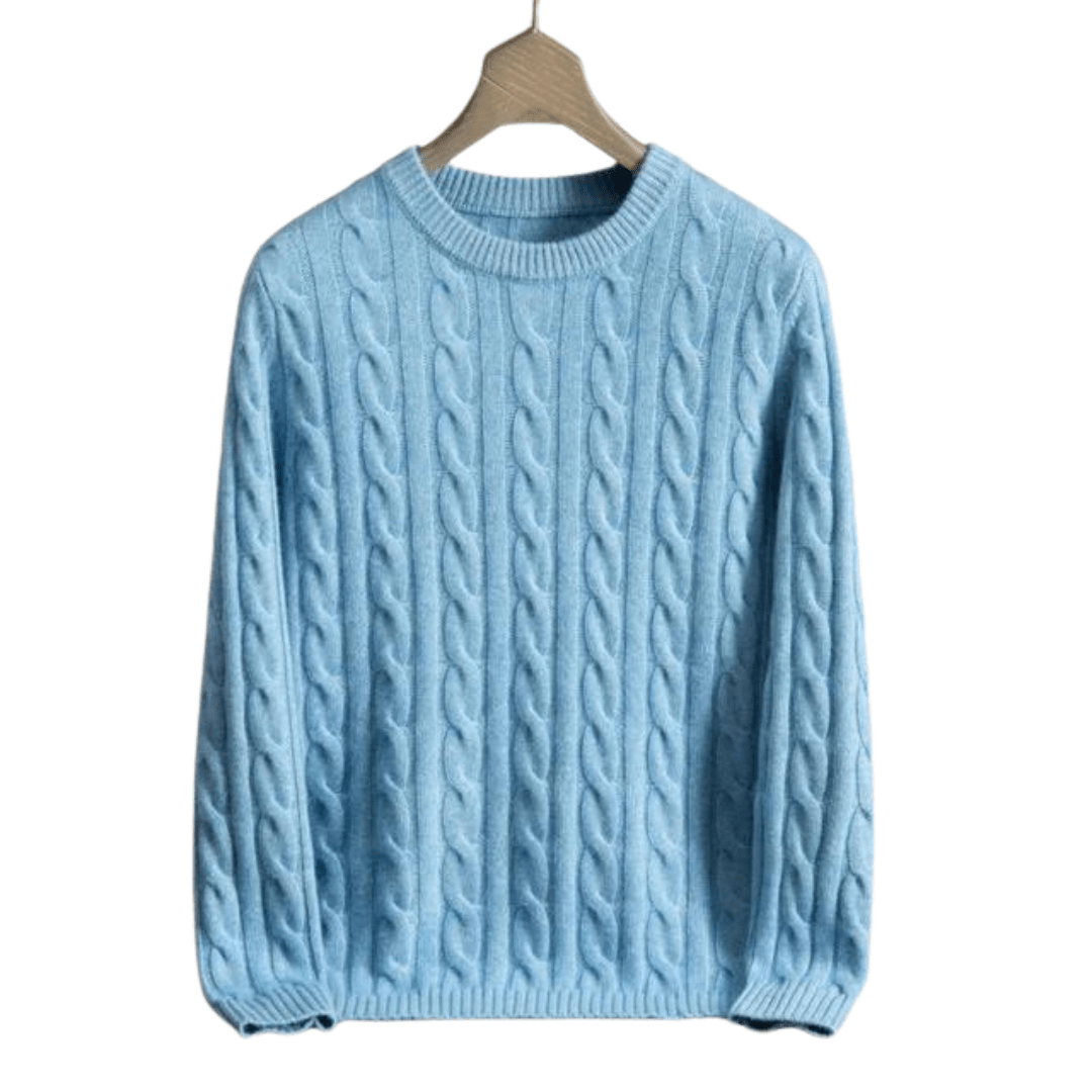 100% CASHMERE SWEATER - LORMIER - 