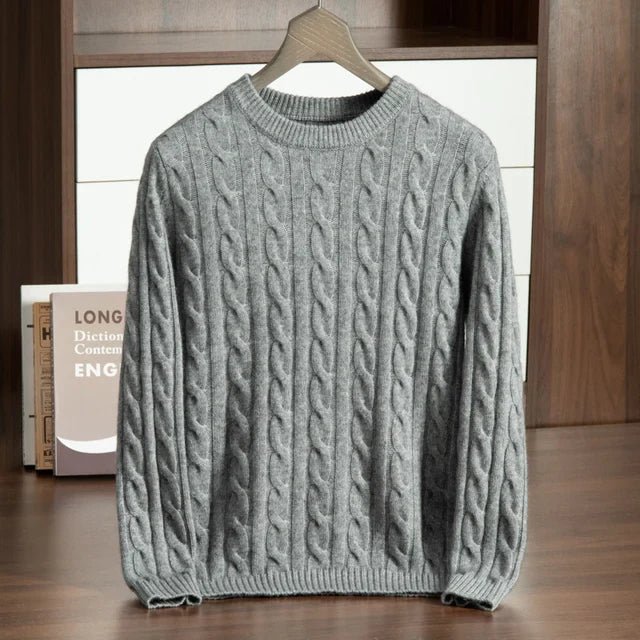 100% CASHMERE SWEATER - LORMIER - 