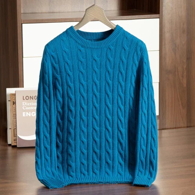 100% CASHMERE SWEATER - LORMIER - 