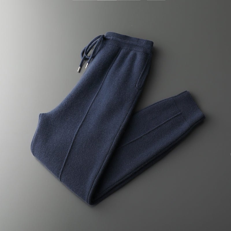 100% CASHMERE TROUSERS - LORMIER - 