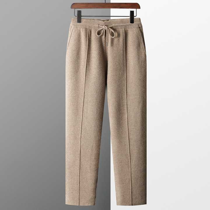 100% CASHMERE TROUSERS - LORMIER - 