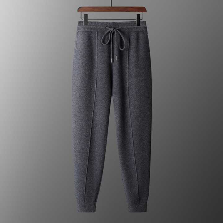 100% CASHMERE TROUSERS - LORMIER - 