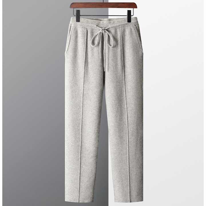 100% CASHMERE TROUSERS - LORMIER - 