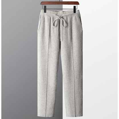 100% CASHMERE TROUSERS - LORMIER - 