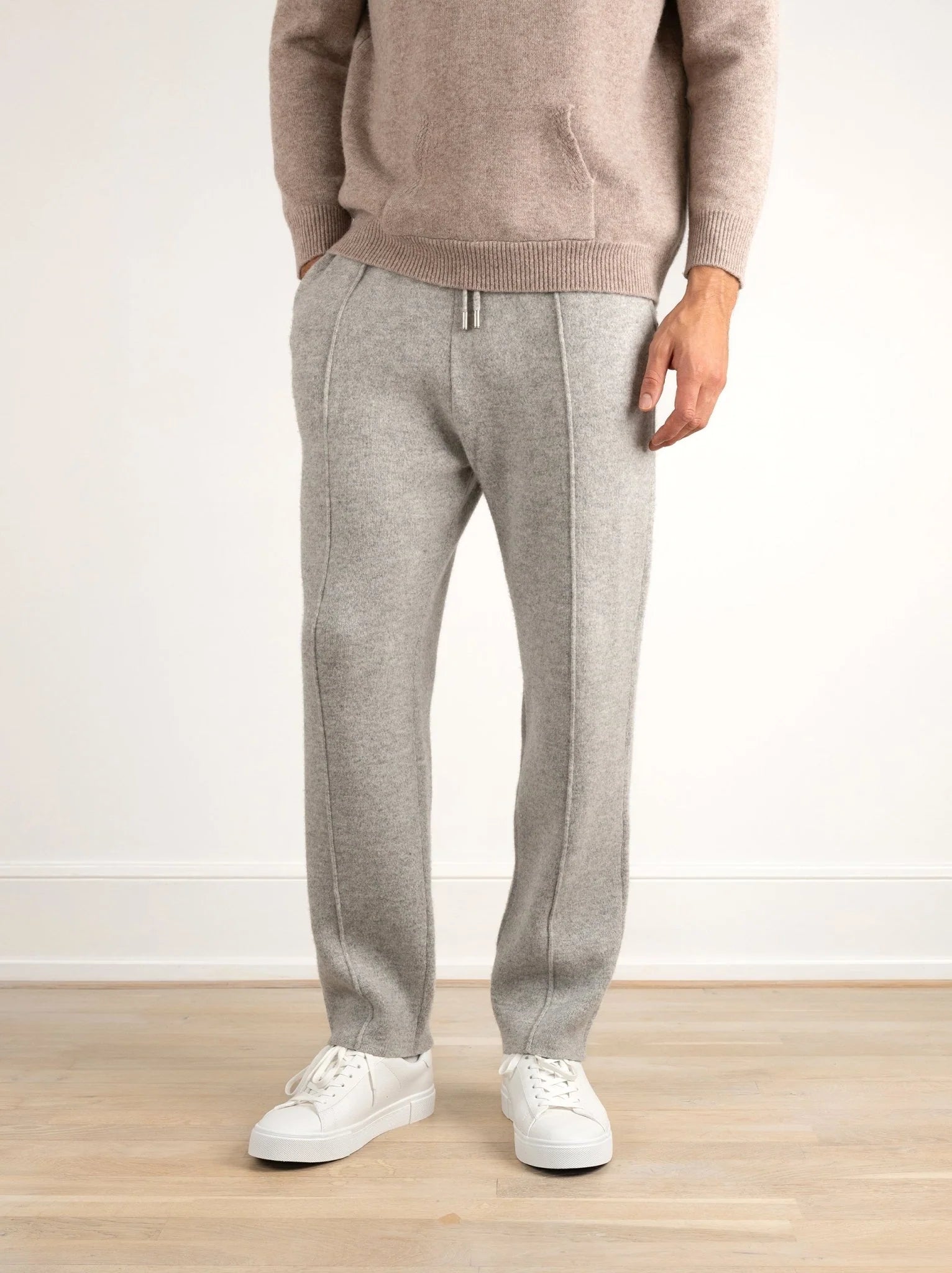 100% CASHMERE TROUSERS - LORMIER - 