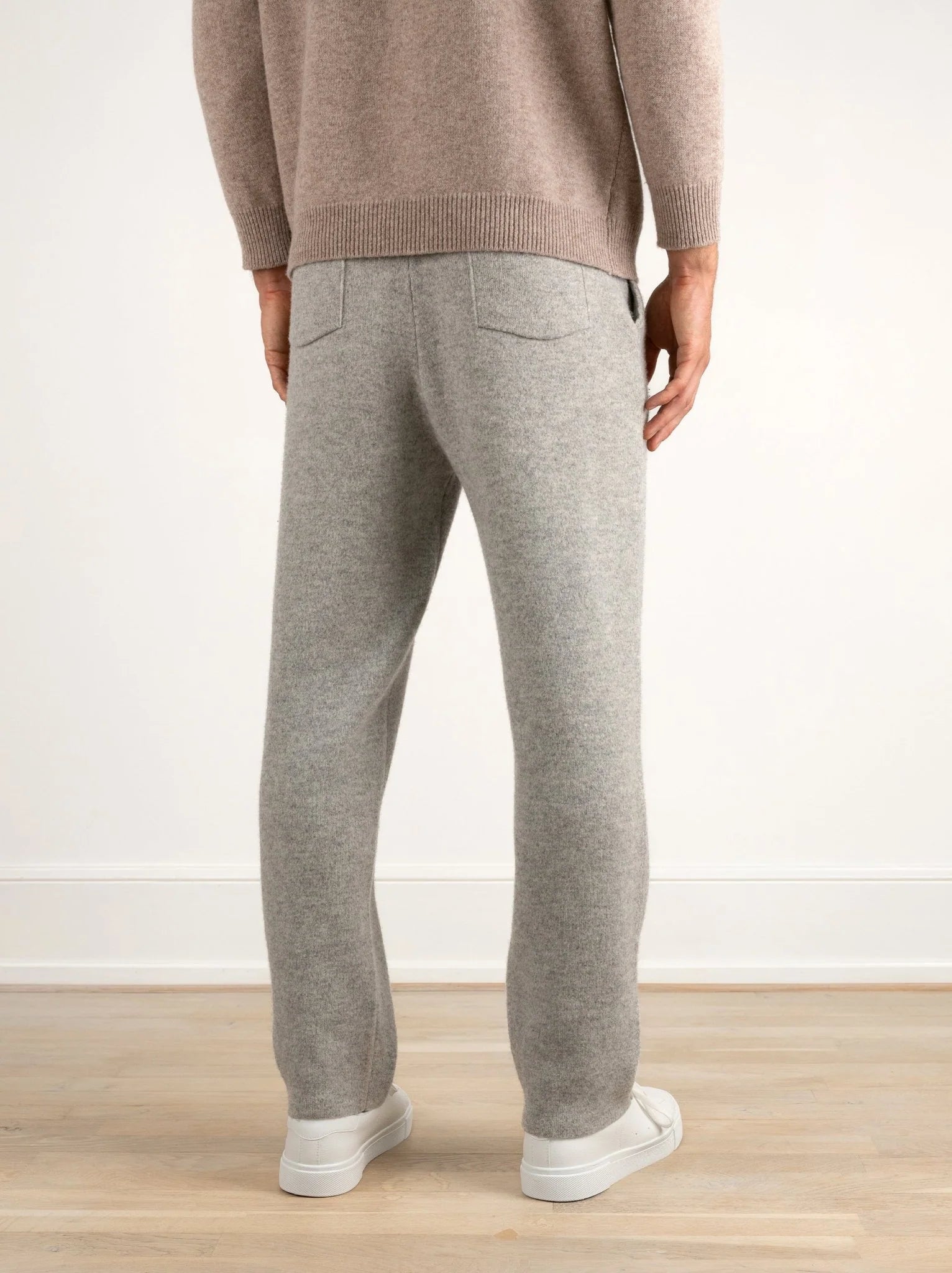 100% CASHMERE TROUSERS - LORMIER - 