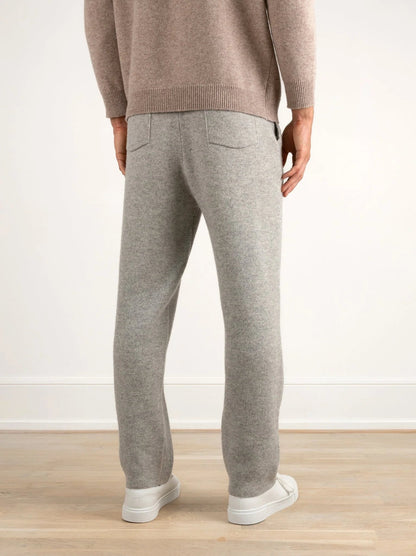 100% CASHMERE TROUSERS - LORMIER - 