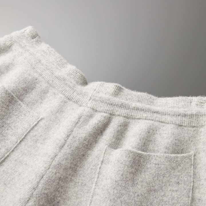 100% CASHMERE TROUSERS - LORMIER - 