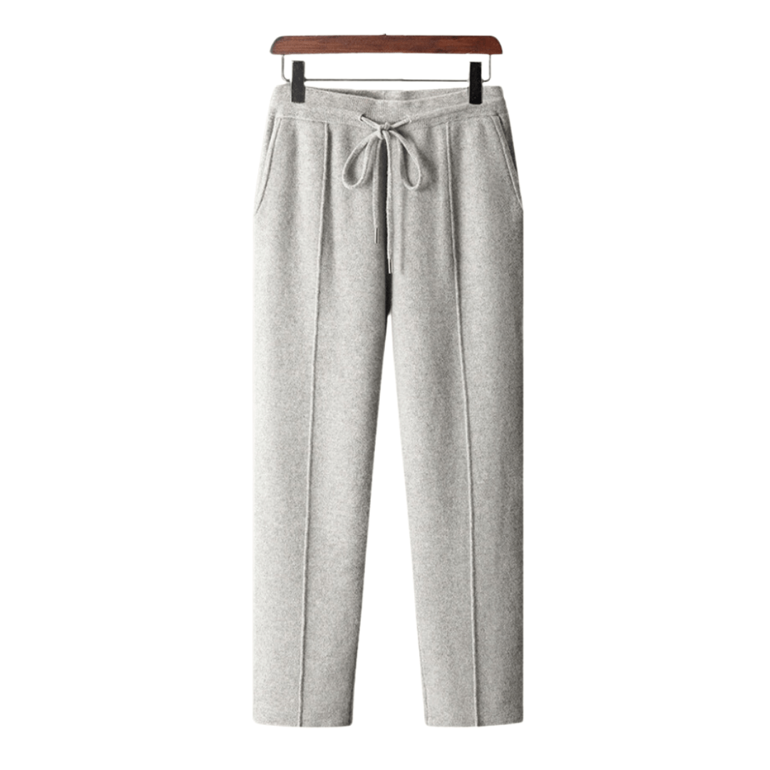 100% CASHMERE TROUSERS - LORMIER - 