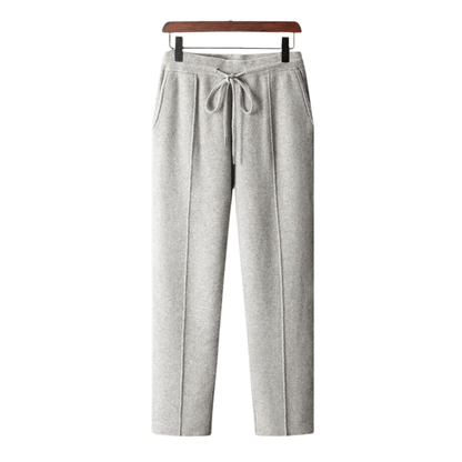 100% CASHMERE TROUSERS - LORMIER - 