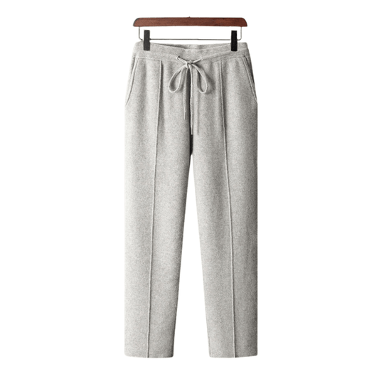 100% CASHMERE TROUSERS - LORMIER - 