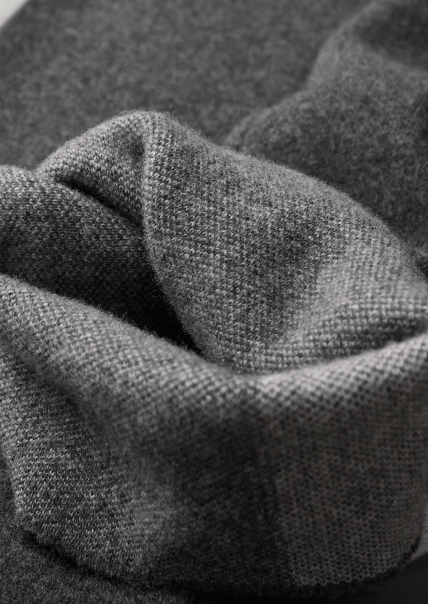 100% CASHMERE WIDE LEISURE TROUSERS - LORMIER - 