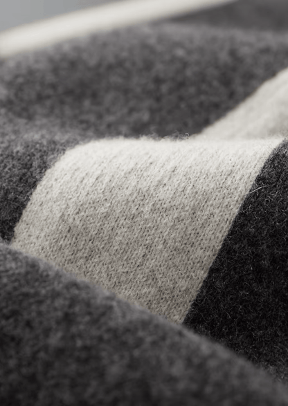 100% CASHMERE WIDE LEISURE TROUSERS - LORMIER - 