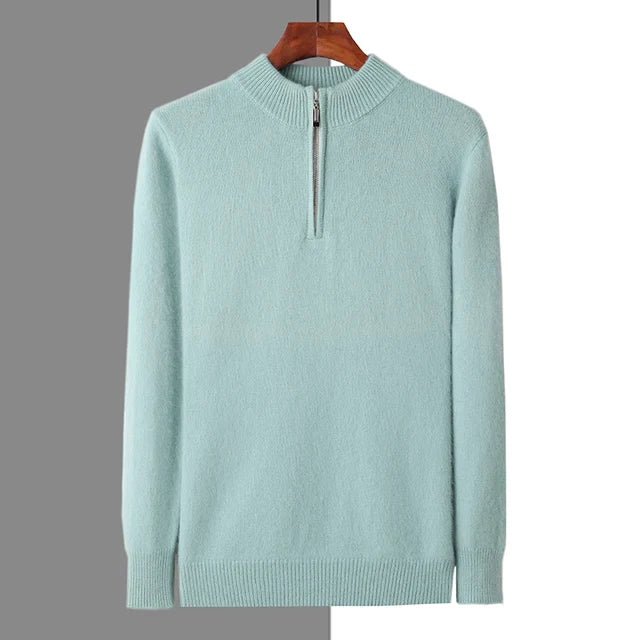100% CASHMERE ZIP UP - LORMIER - 