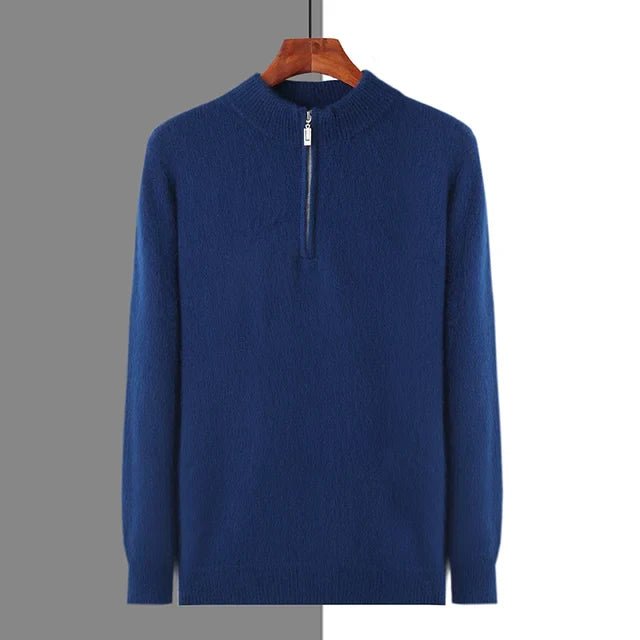 100% CASHMERE ZIP UP - LORMIER - 