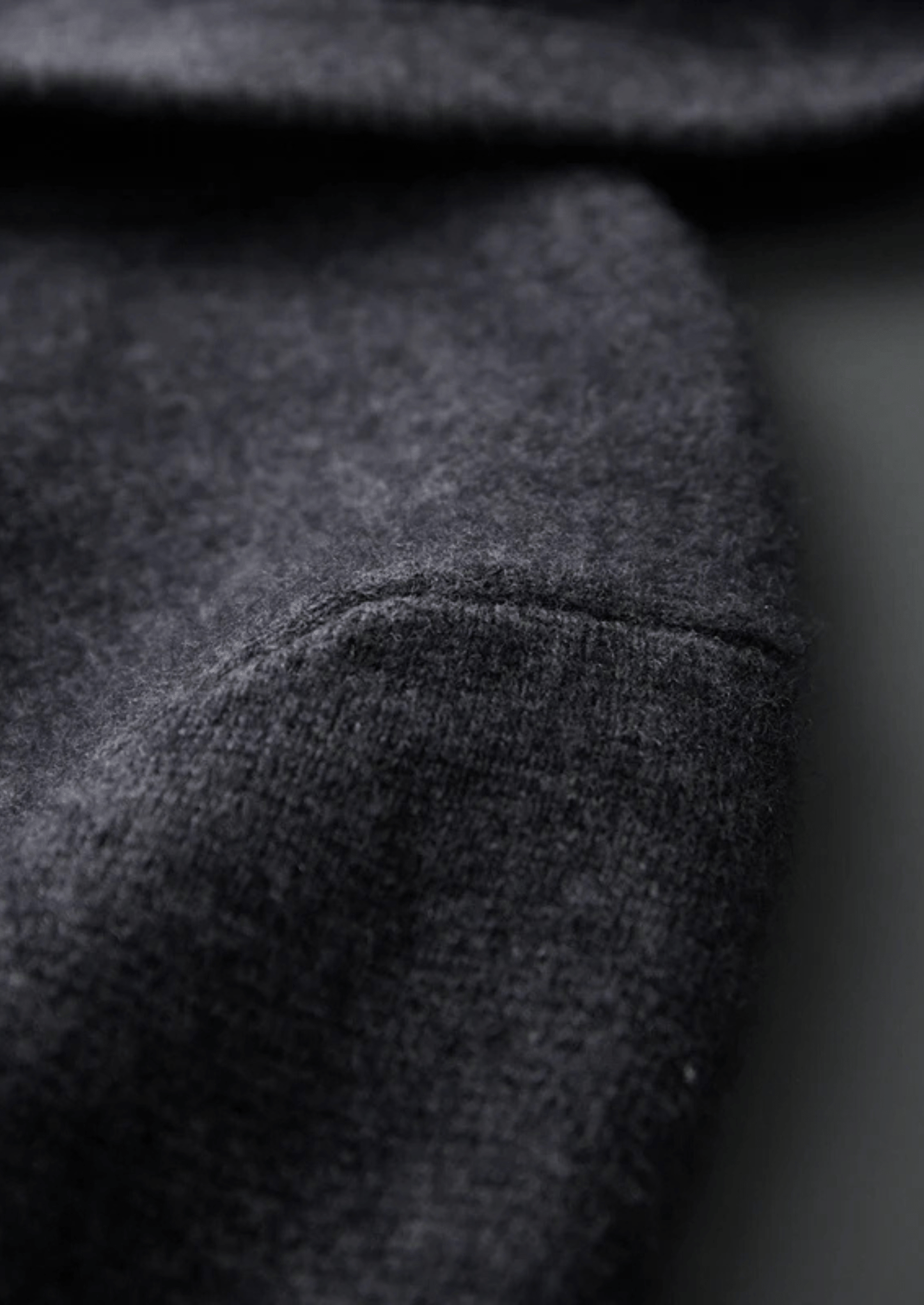 100% CASHMERE ZIPPER HOODIE - LORMIER - 