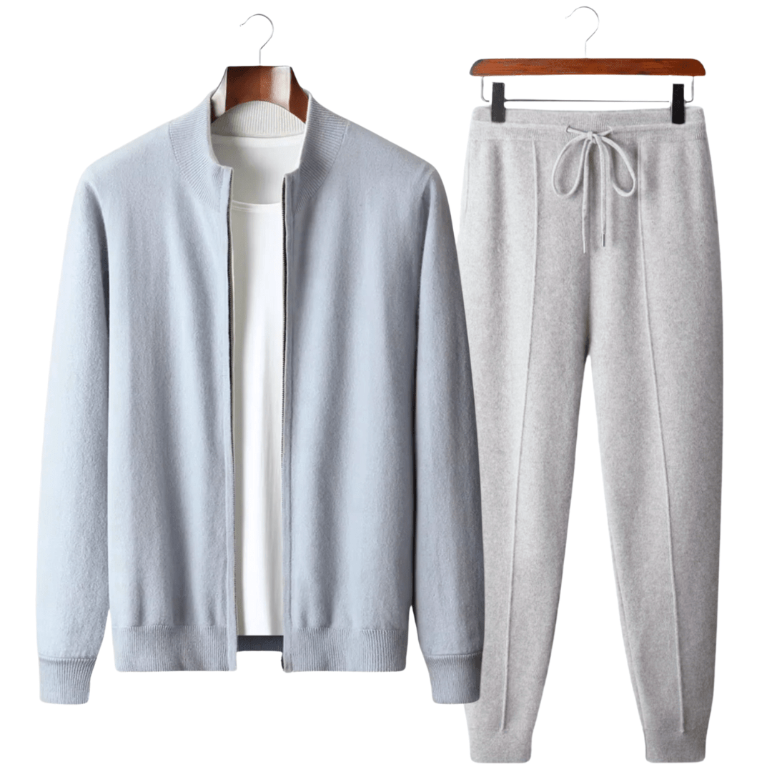 100% MERINO WOOL ARMAND TRACKSUIT - LORMIER - 