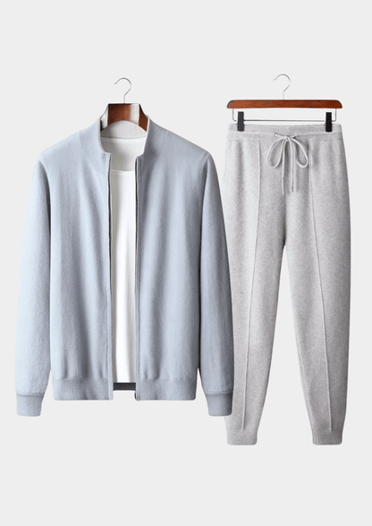 100% MERINO WOOL ARMAND TRACKSUIT - LORMIER - 