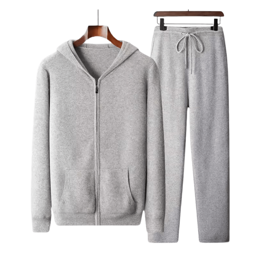 100% MERINO WOOL TRACKSUIT - LORMIER - 