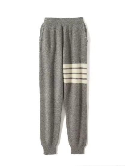 100% MERINO WOOL TRACKSUIT STRIPE - LORMIER - 