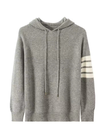 100% MERINO WOOL TRACKSUIT STRIPE - LORMIER - 