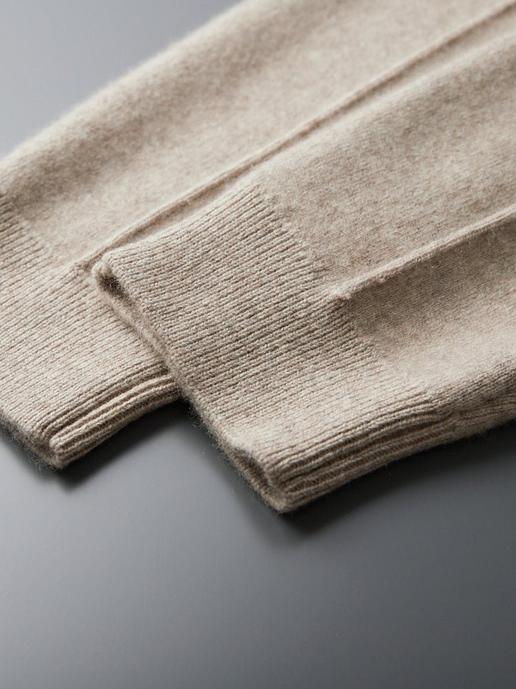 THE TAPERED KNIT WOOL PANT