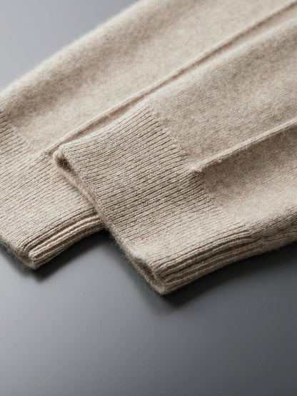 THE TAPERED KNIT WOOL PANT