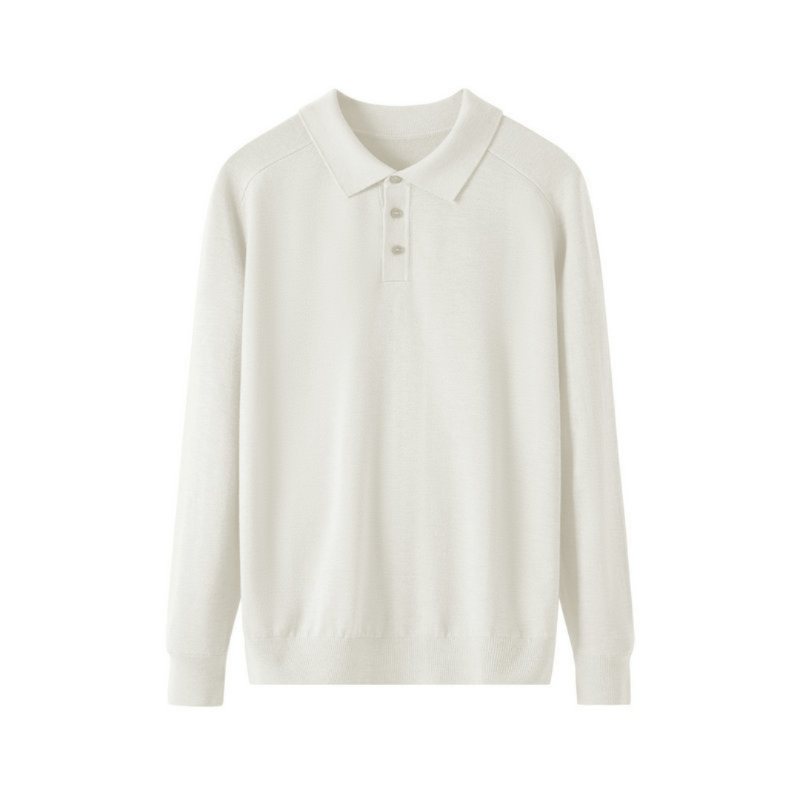 100% PREMIUM WOOL POLO - LORMIER - 