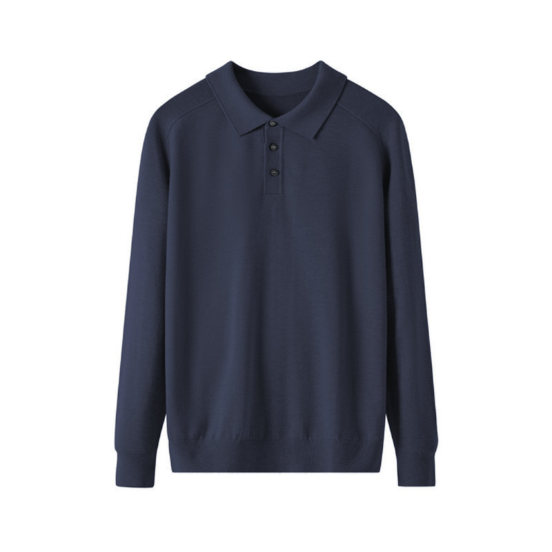 100% PREMIUM WOOL POLO - LORMIER - 