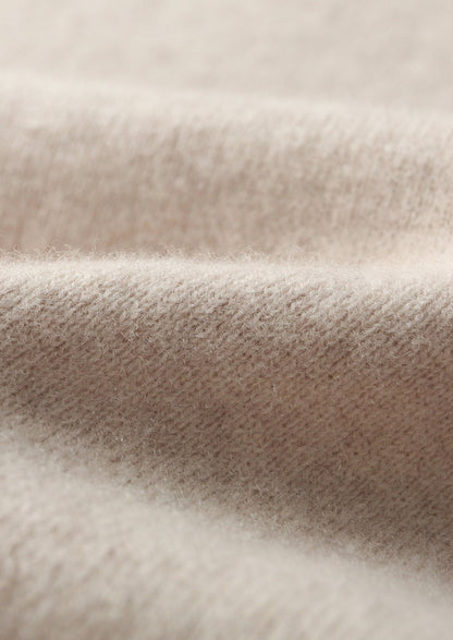 Pure Extra-Fine Merino Wool Essential Zip Cardigan