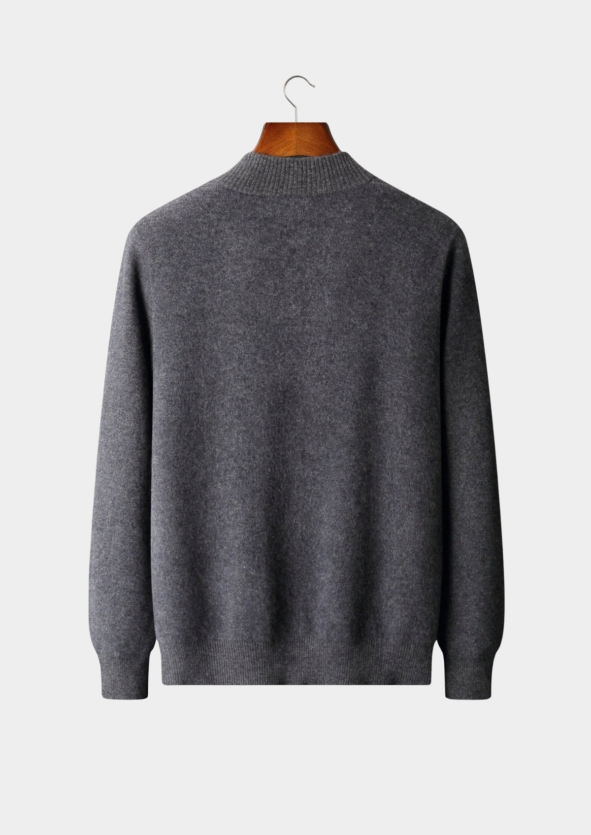 Pure Extra-Fine Merino Wool Textured Zip Cardigan