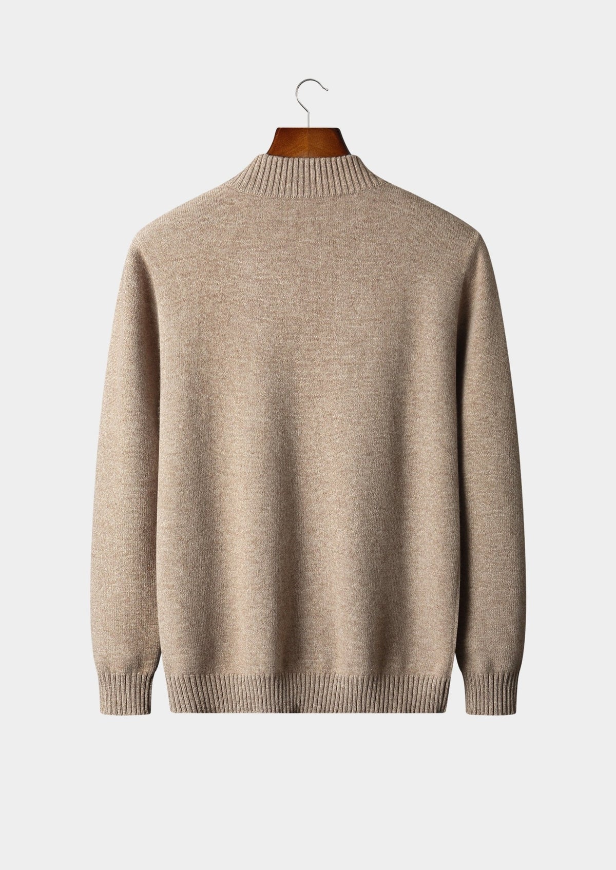 Pure Extra-Fine Merino Wool Dual Zip Cardigan