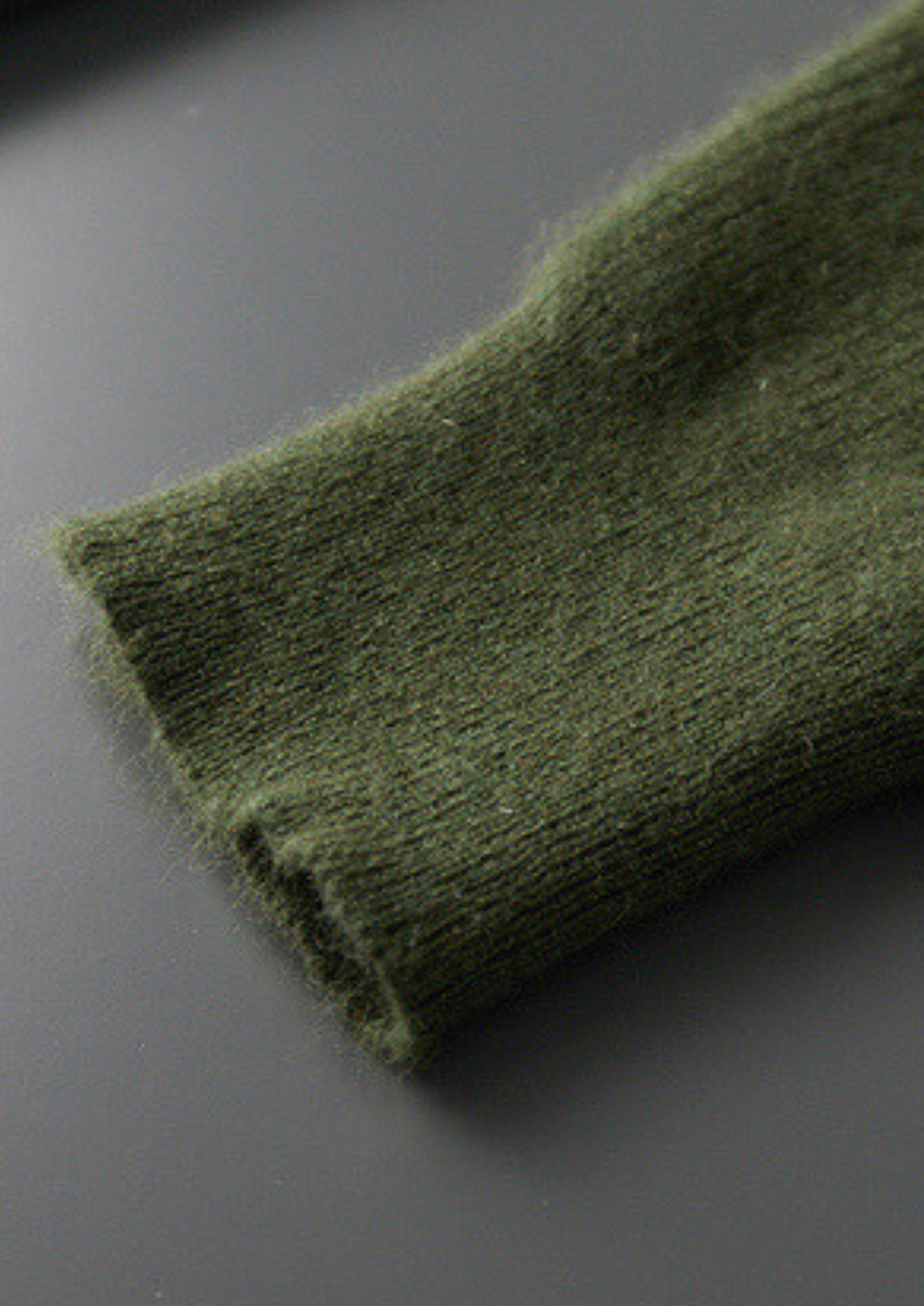 Pure Cashmere Ribbed Half Zip