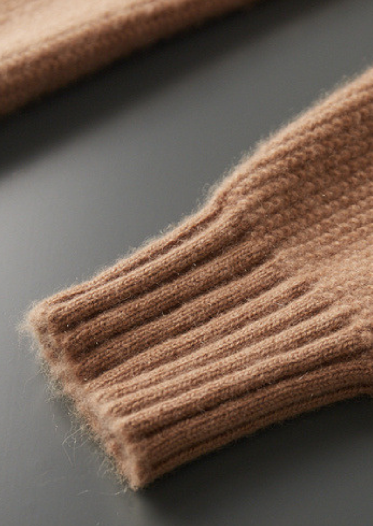 Pure Cashmere Ribbed Zip Cardigan