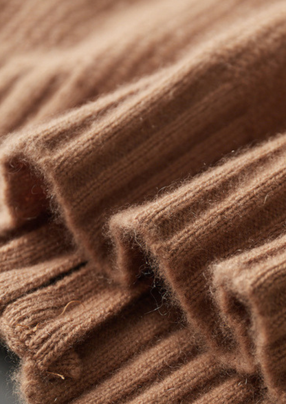 Pure Cashmere Ribbed Zip Cardigan