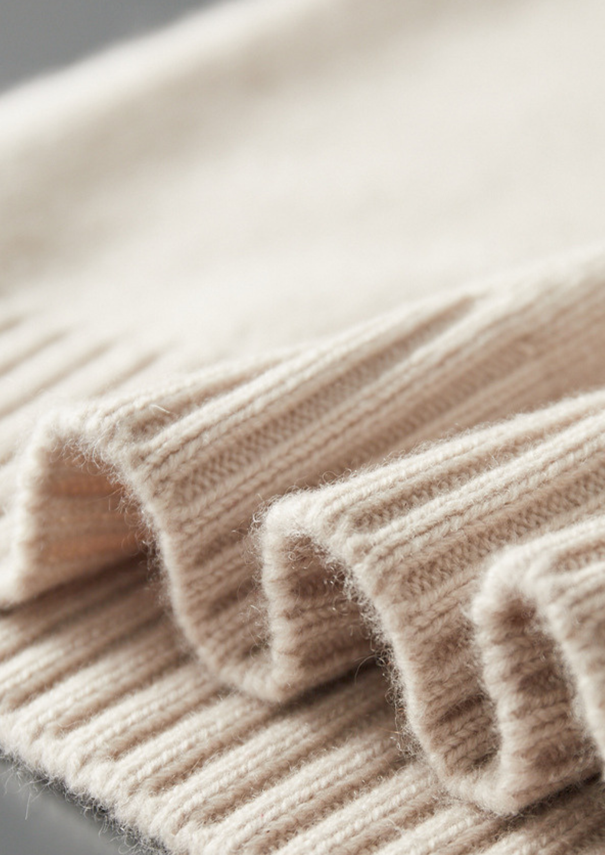 Pure Cashmere Half Zip Sweater