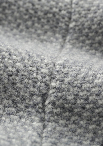Pure Extra-Fine Merino Wool Jaquard Hoodie