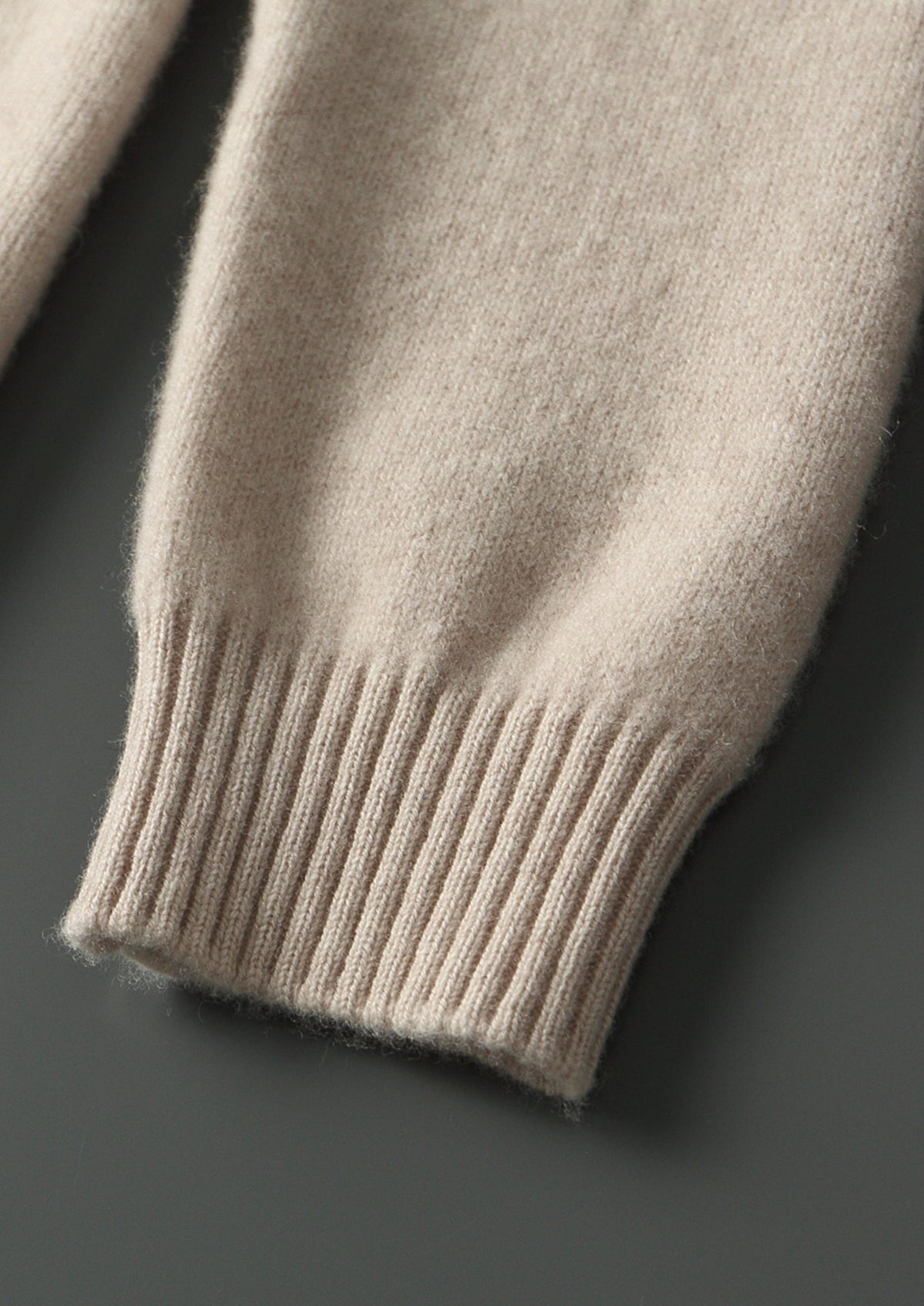 Pure Extra-Fine Merino Wool Button Hoodie