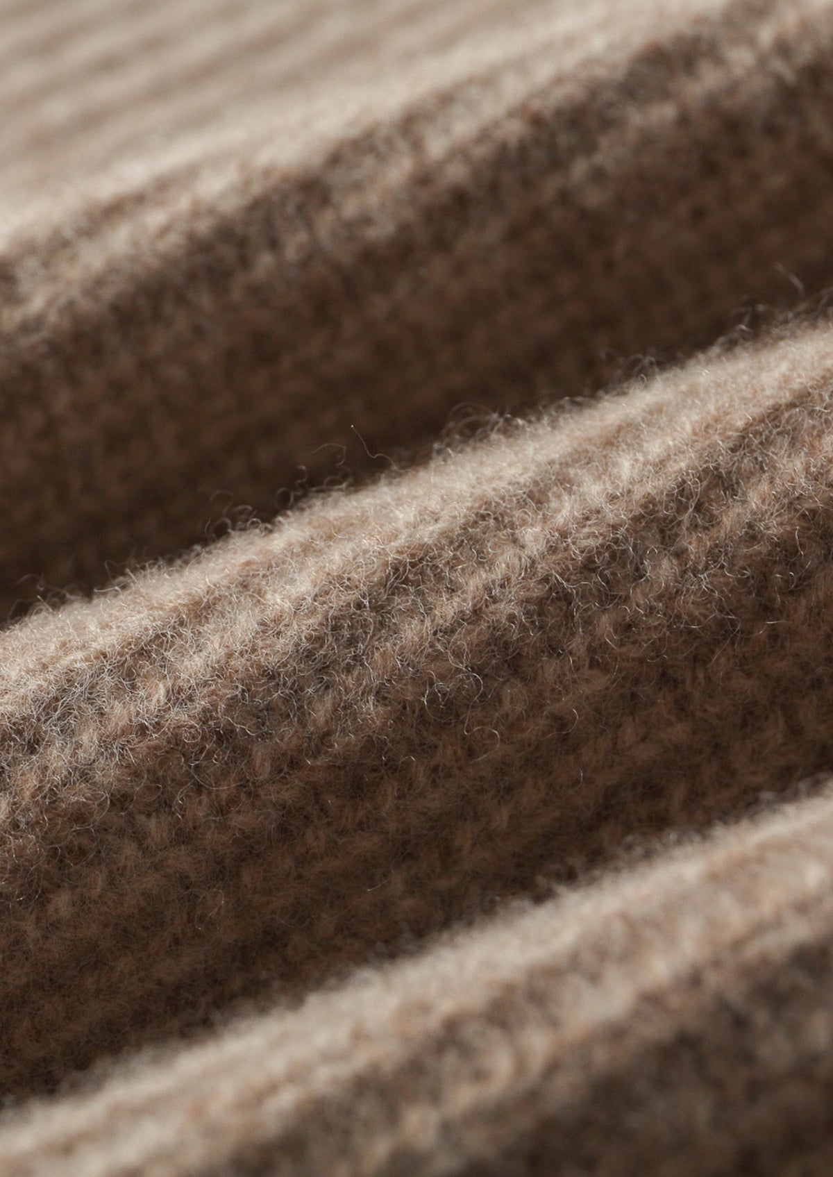 Pure Extra-Fine Merino Wool Ribbed Classic Button Cardigan