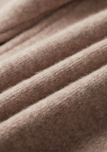 Close-up of brown fabric with visible texture