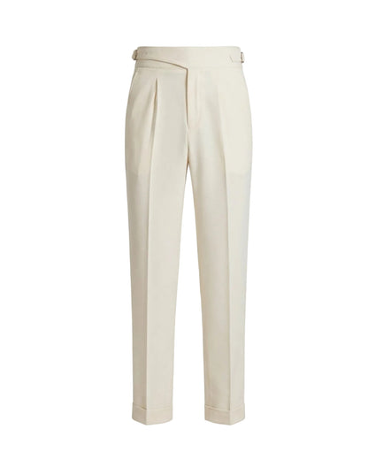 Off-white Gurkha waistband double pleated trousers