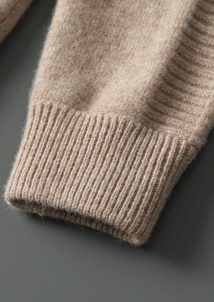 Pure Extra-Fine Merino Wool Essential Dual Zip Cardigan