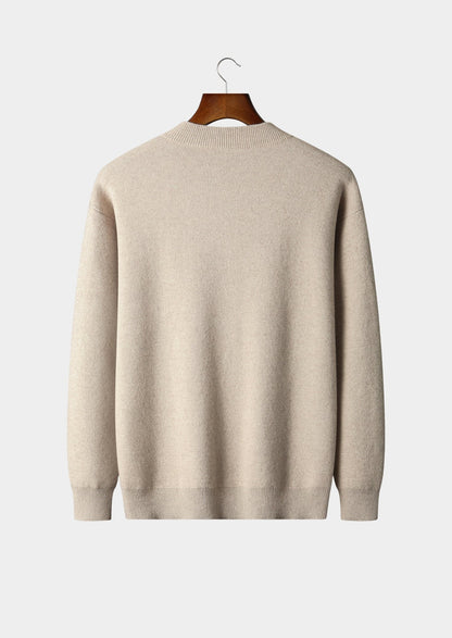 Pure Extra-Fine Merino Wool Essential Zip Cardigan